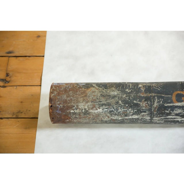 Metal Ship Map Tube For Sale - Image 4 of 5