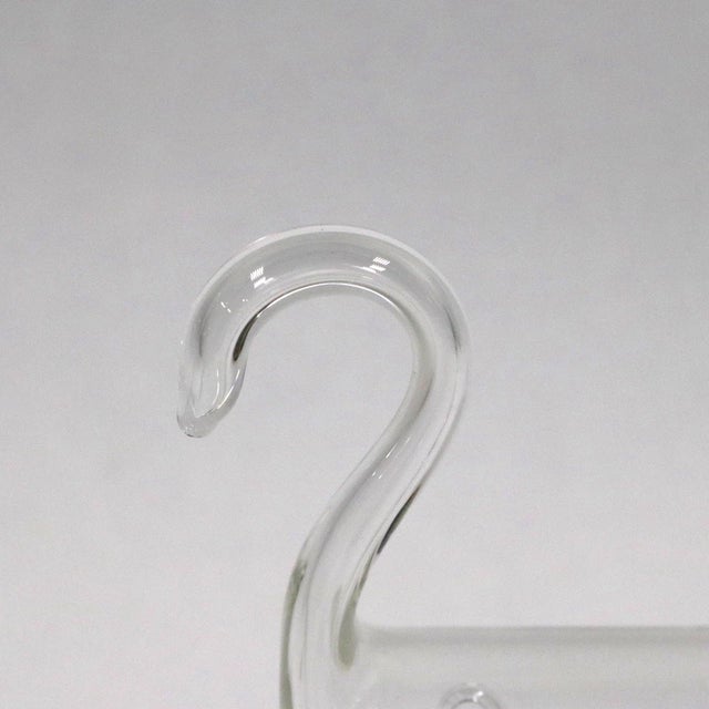 Vintage Glass Blown Cat With 2 Kittens Inside Figurine Art Glass For Sale - Image 11 of 13