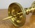 Vintage French Style Brass Gold Candleholders, Set of 2 For Sale - Image 10 of 18