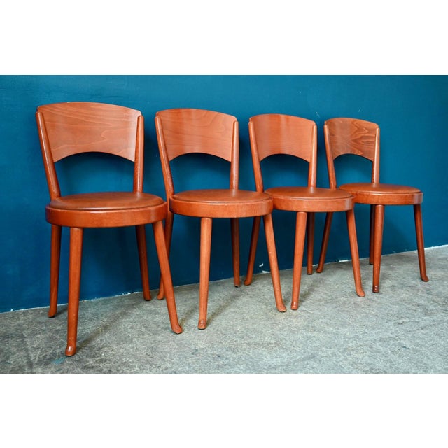 Italian Chairs Model 464 by Enzo Berti for Montina International, 1970s, Set of 4 For Sale - Image 17 of 18