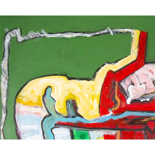 Abstract Acrylic Painting by James L. Bruch For Sale In Indianapolis - Image 6 of 7