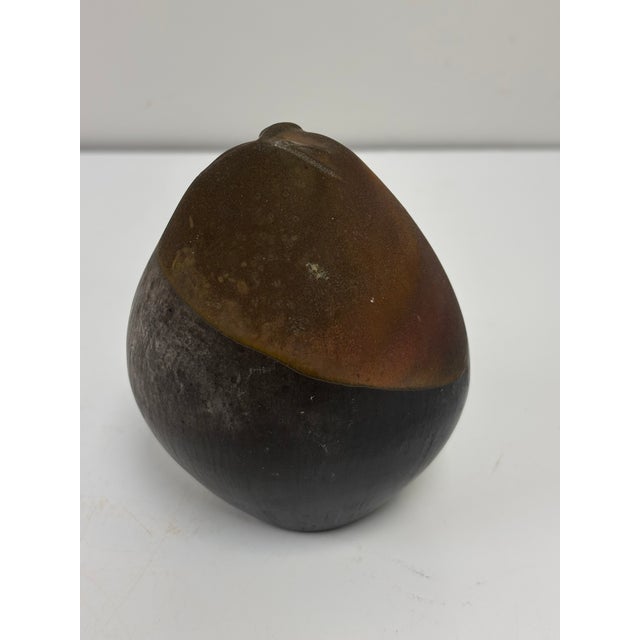 Vintage Deva Spirit Rattle Shaker Raku Pottery Attributed to Nan Emmett For Sale - Image 4 of 9