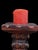 Mid-Century Brutalist Candlestick in Wood, 1950s, in Flawless conditions. Designed 1950 to 1959