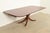 English Baker Furniture Style Georgian Mahogany Pedestal Extension Dining Table, Newly Refinished For Sale - Image 3 of 14