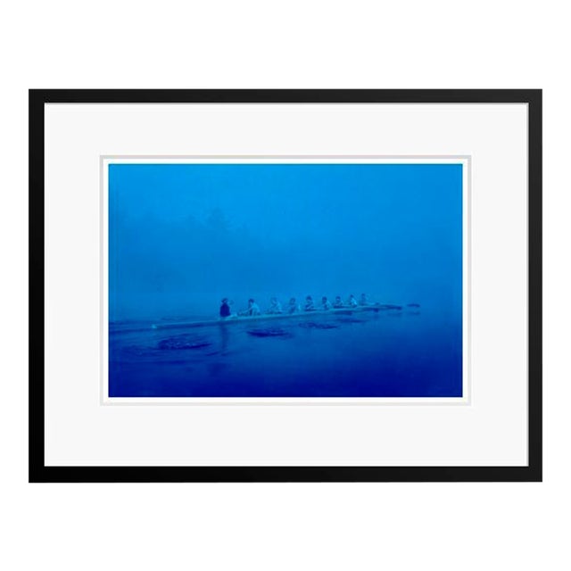 Toni Frissell 'Eight Man Crew' Archival Pigment Print Framed in Black For Sale