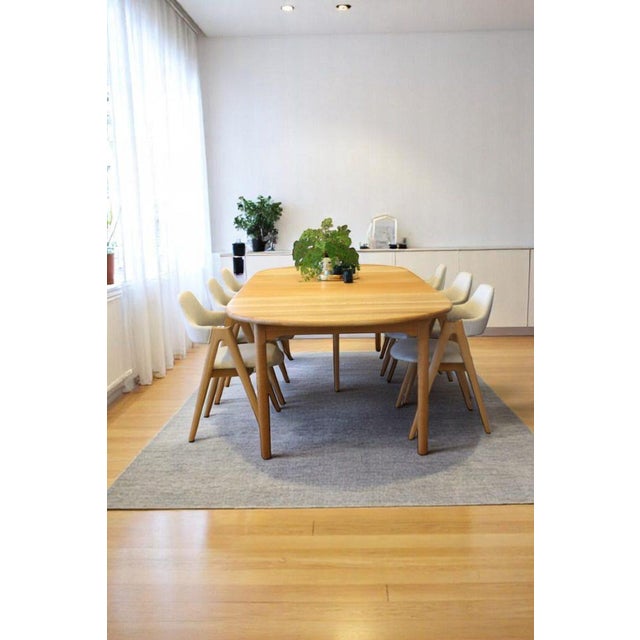 Mid-Century Modern Dining Table in Oak with Extension Leaves by Kurt Østervig for Kp Møbler, 1960s For Sale - Image 3 of 18