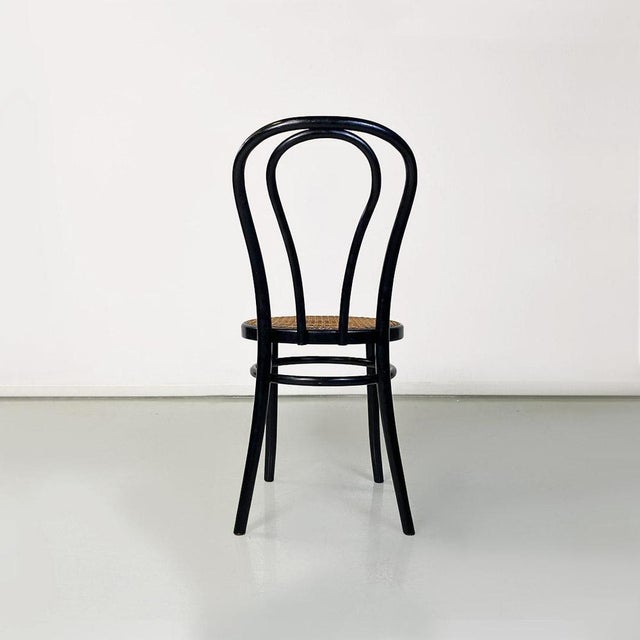 Thonet No. 18 Beech and Vienna Straw Chairs attributed to Thonet for Herbatschek, 1960s, Set of 6 For Sale - Image 6 of 18