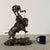 Metal "Buffalo Horse" Signed Bronze Sculpture After Frederic Remington - 22" H For Sale - Image 7 of 13