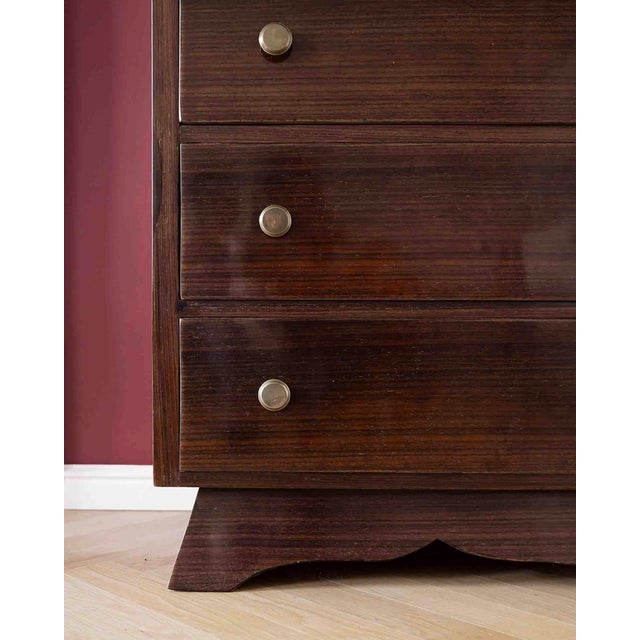 French Art Deco Chest of Drawers, 1930s For Sale - Image 3 of 5