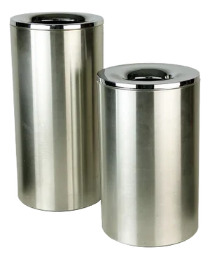 Bin and Umbrella Stand by G. Offredi for Bando Line, 1980s, Set of 2