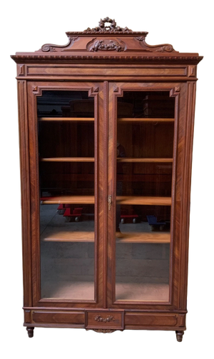 Antique Art Nouveau China Display Cabinet, 1910