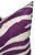 Serengeti Pillow Cover in Purple, 22x22 Pillow For Sale - Image 4 of 5