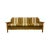 Mid-Century Modern Henning Kjærnulf Carved Oak Sofa Set, Wool, 1960s, Attributed For Sale - Image 3 of 12