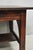 Wood Antique Gustav Stickley Arts & Crafts Mission Oak Two Drawer Library Table Desk For Sale - Image 7 of 18