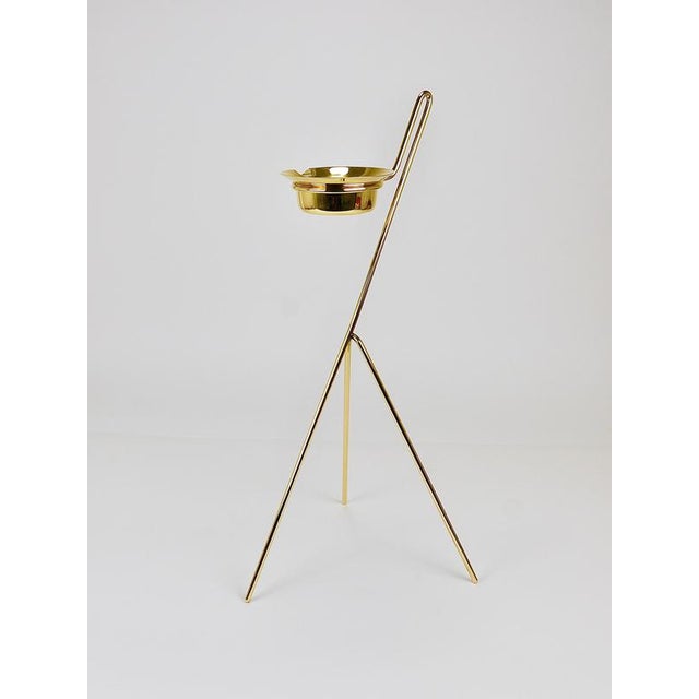 Brass Standing Floor Ashtray by Carl Auböck, Austria, 1950s For Sale - Image 14 of 18