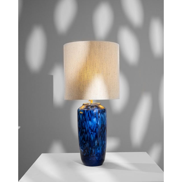 Scheurich Keramik 20th Century German Ceramic Table Lamp For Sale - Image 4 of 18