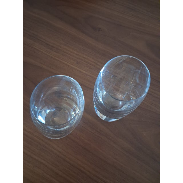 Nambe Nambé Tilt Double Old-Fashioned Glasses - Set of 2 For Sale - Image 4 of 4
