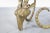 Brass Vintage Brass Ibex Rams Head Dining Table in the Style of Alain Chervet, 1970s For Sale - Image 8 of 12