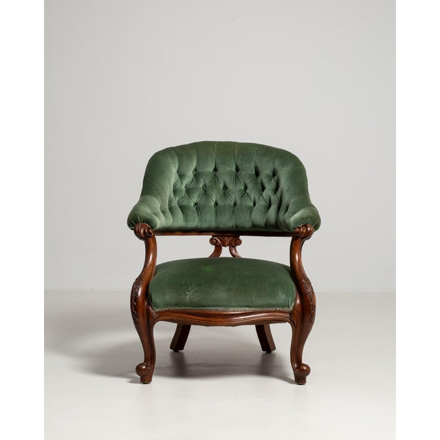 Louis Philippe Accent Chair, Antique, France, 19th Century For Sale - Image 4 of 14