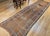 Persian Antique 19th C. Kurdish Camelhair Runner Rug, Hand-Knotted Geometric Pattern, 4x12, Camelhair & Ivory For Sale - Image 3 of 15