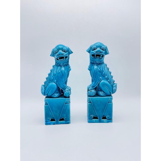 Chinese Fu Dog Incense Holders, 20th Century, Set of 2 For Sale - Image 15 of 17