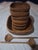 Mid-Century Modern 1960s Mid-Century Modern Teak Wood Salad Bowl Set - 9 pcs Hand Carved Thailand For Sale - Image 3 of 7