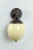 Ostrich Egg Cast Brass Arm Sconce For Sale In San Francisco - Image 6 of 11