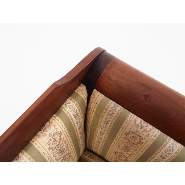 Wood Empire French Mahogany Sofa, 1940s For Sale - Image 7 of 16