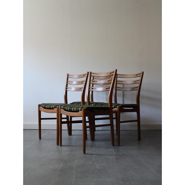 Brown Vintage Danish Chairs by Farstrup Møbler, 1960s, Set of 4 For Sale - Image 8 of 8