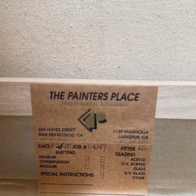 Circa 1978 Joanne Landis Beach Dancer Original Painting, Signed For Sale - Image 11 of 11