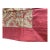 Beautiful Etro rectangular tablecloth with contrasting 8" solid border and cord trim. Rich red wine and tan paisley...