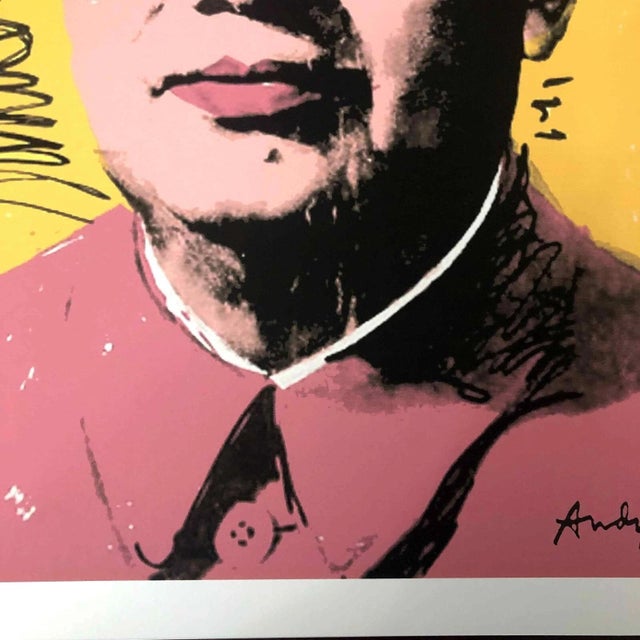 Lithograph "Mao Zedong" Signed of the plate and numbered by hand Limited Edition of 500 pieces Each piece is individually...