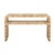 Matthew Izzo Home Marshall Burlwood Waterfall Edge Console Tables For Sale In New York - Image 6 of 6