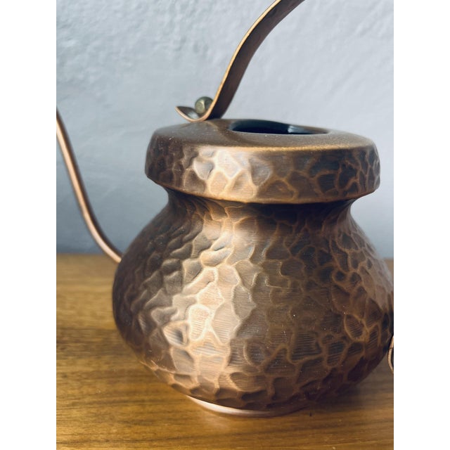 Vintage Copper Cactus Watering Can, 1960s For Sale - Image 4 of 8
