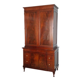 Baker Furniture Media Armoire For Sale