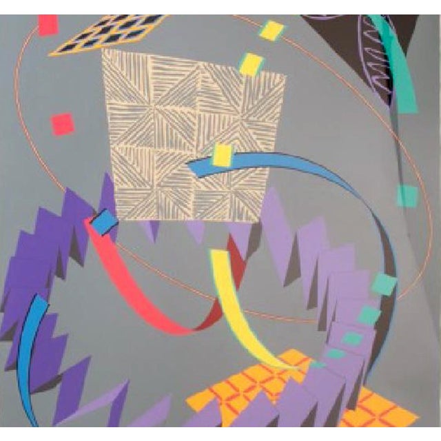 William Conlon, "Untitled " , Poster,15th Annual Community Holiday Festival , 1985. For Sale In Philadelphia - Image 6 of 8