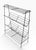Four tier mid century wire rod book shelf, in very good, original, clean and working condition. The stand features two...