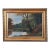 Vintage Original Landscape Oil Painting, Signed Farmhouse Art For Sale