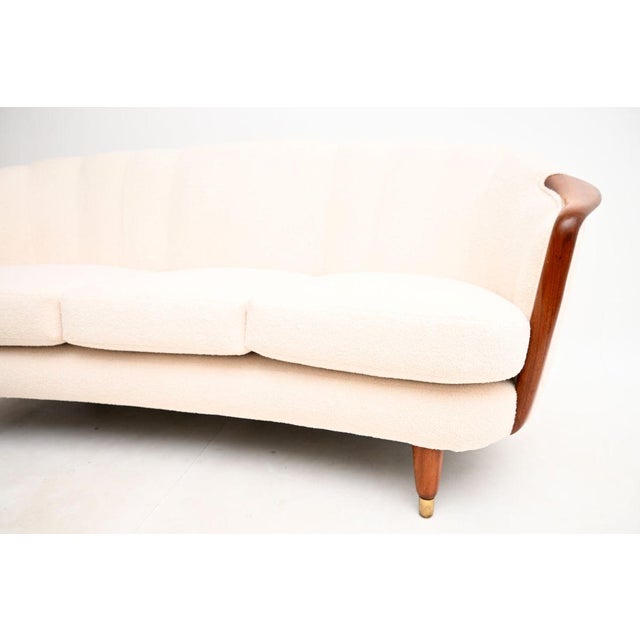 Vintage Swedish Cocktail Sofa, 1950s For Sale - Image 12 of 13