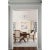 A beautiful homage to English influence in 19th-century design, where elegance meets modern comfort. Slender saber legs...