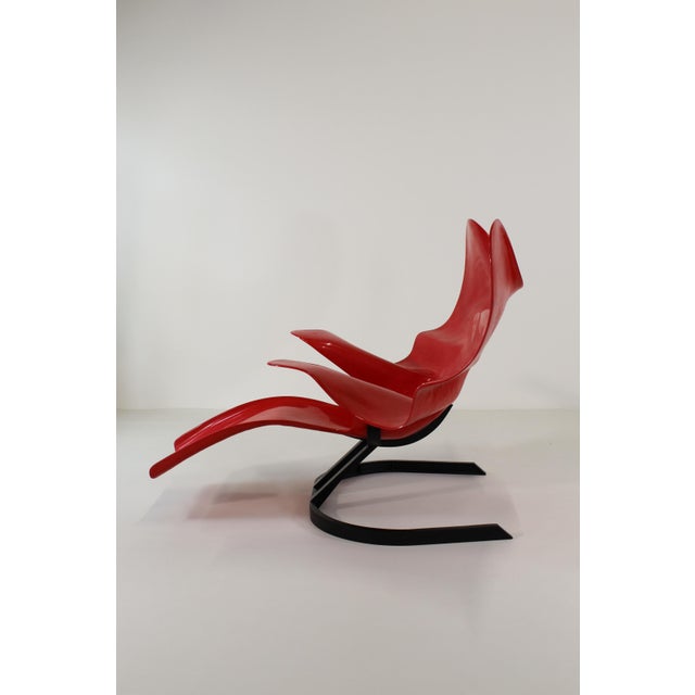 1960s Red Elephant Lounge Chair by Bernard Rancillac, 1960s For Sale - Image 5 of 14