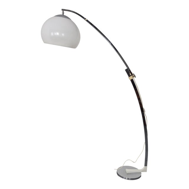 Large Adjustable Arc Lamp from Sölken Leuchten, Germany, 1960s For Sale