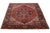 1920s 10 X 12 Vintage Red Persian Heriz Wool Rug With Medallion Design For Sale - Image 5 of 10