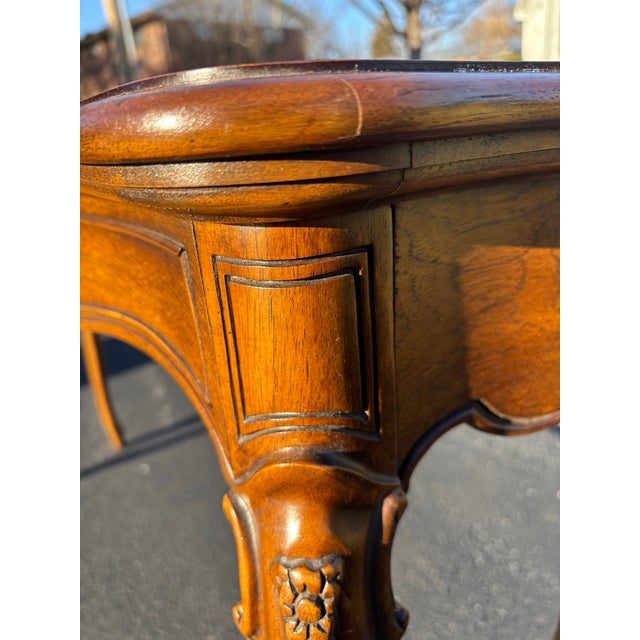 Wood 1970s Thomasville Sofa Console Table For Sale - Image 7 of 10