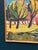 Unknown, Behind the Trees, 1950s, Oil on Canvas, Framed For Sale - Image 18 of 18