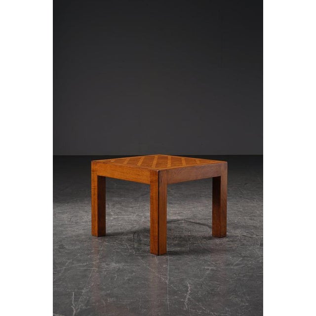 Vintage Art Deco Side Table, 1940s For Sale - Image 3 of 12