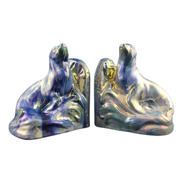 Art Deco Bookends, 1930s, Set of 2 For Sale