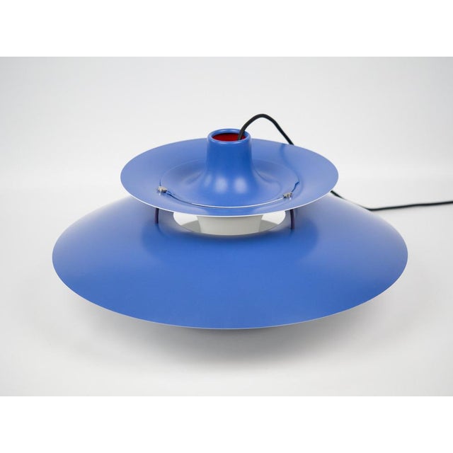Blue Vintage Danish PH 5 Lamp by Poul Henningsen for Louis Poulsen, 1960s For Sale - Image 8 of 13