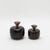 This luxurious set of round boxes by Kifu Paris exemplifies high-end design and artisanal craftsmanship. Meticulously...