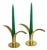 19MCM "Lily" Brass Candlestick Holders by Ivar Ålenius Björk for Ystad-Metall For Sale